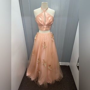 Prom dress/ formal dress/ pageant dress/ two-piece dress